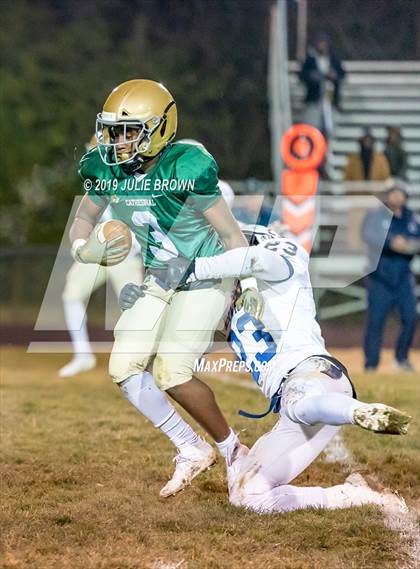 Thumbnail 2 in Decatur Central vs Cathedral (IHSAA 5A Sectional Final) photogallery.