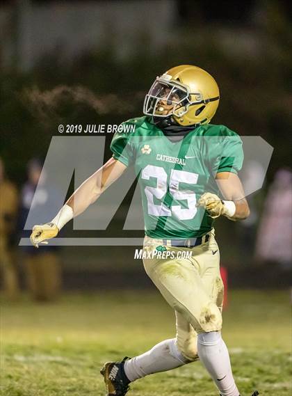 Thumbnail 2 in Decatur Central vs Cathedral (IHSAA 5A Sectional Final) photogallery.