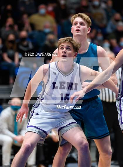 Thumbnail 2 in Farmington vs. Lehi (UHSAA 5A Final) photogallery.
