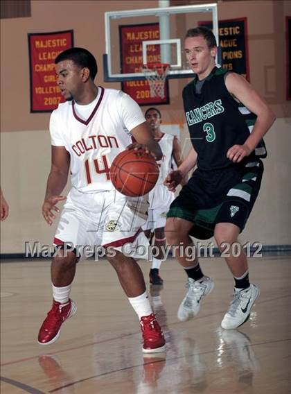 Thumbnail 2 in Colton vs. Thousand Oaks (MaxPreps Holiday Classic) photogallery.