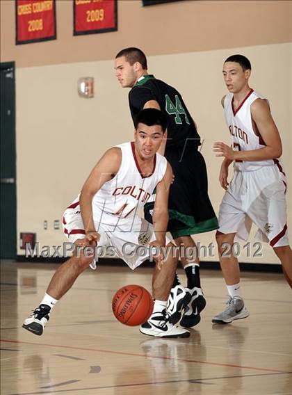 Thumbnail 2 in Colton vs. Thousand Oaks (MaxPreps Holiday Classic) photogallery.