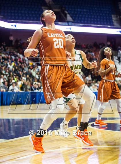 Thumbnail 2 in Capital Prep vs. New London (CIAC Class L Final) photogallery.