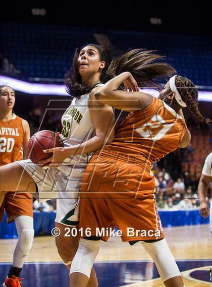 Thumbnail 2 in Capital Prep vs. New London (CIAC Class L Final) photogallery.
