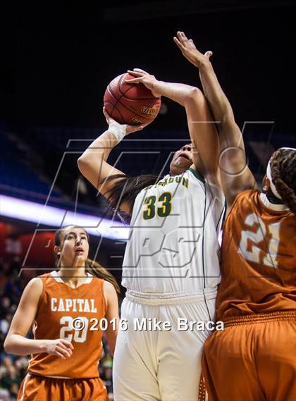 Thumbnail 2 in Capital Prep vs. New London (CIAC Class L Final) photogallery.