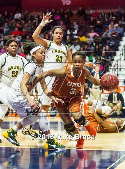Thumbnail 1 in Capital Prep vs. New London (CIAC Class L Final) photogallery.