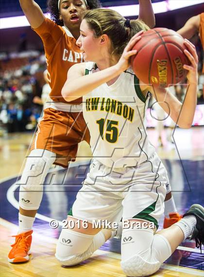 Thumbnail 1 in Capital Prep vs. New London (CIAC Class L Final) photogallery.