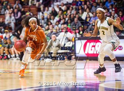 Thumbnail 2 in Capital Prep vs. New London (CIAC Class L Final) photogallery.