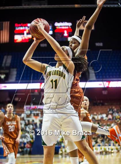 Thumbnail 1 in Capital Prep vs. New London (CIAC Class L Final) photogallery.