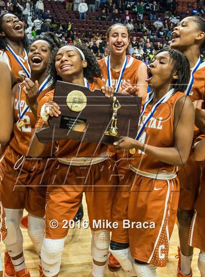 Thumbnail 1 in Capital Prep vs. New London (CIAC Class L Final) photogallery.