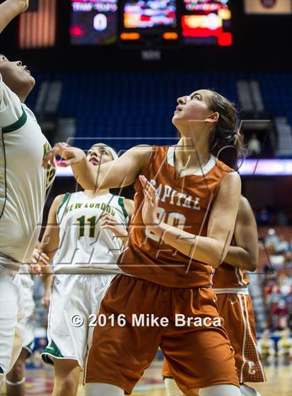 Thumbnail 2 in Capital Prep vs. New London (CIAC Class L Final) photogallery.