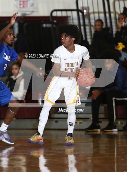 Thumbnail 2 in Carmel vs Mount Vernon (Section 1 Class AA First Round) photogallery.