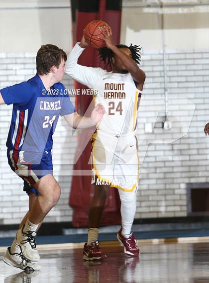 Thumbnail 1 in Carmel vs Mount Vernon (Section 1 Class AA First Round) photogallery.
