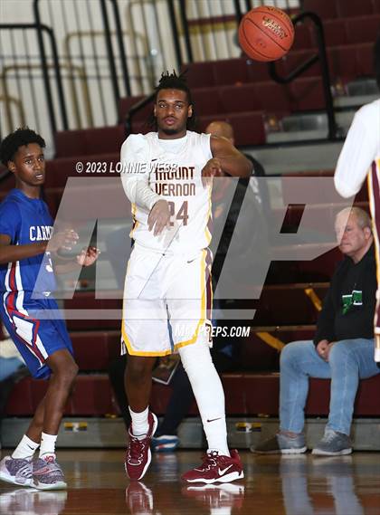 Thumbnail 3 in Carmel vs Mount Vernon (Section 1 Class AA First Round) photogallery.