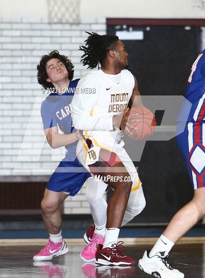 Thumbnail 1 in Carmel vs Mount Vernon (Section 1 Class AA First Round) photogallery.