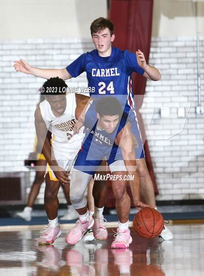 Thumbnail 3 in Carmel vs Mount Vernon (Section 1 Class AA First Round) photogallery.