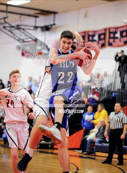Thumbnail 1 in Roslyn vs Manhasset (Section VIII Class A First Round Playoff) photogallery.