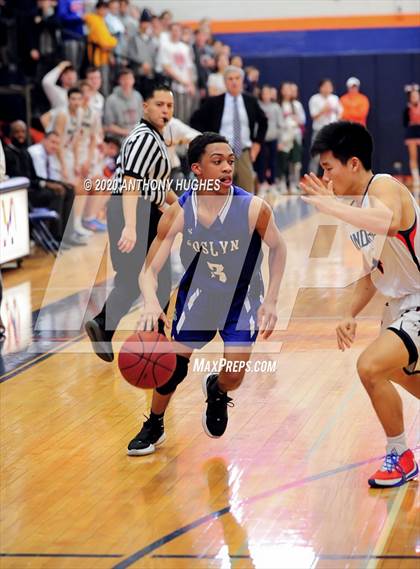 Thumbnail 1 in Roslyn vs Manhasset (Section VIII Class A First Round Playoff) photogallery.