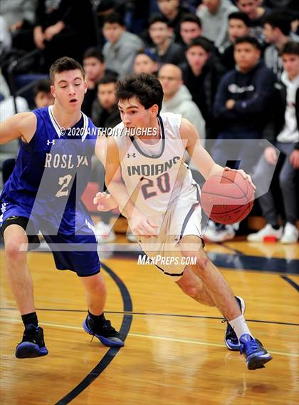 Thumbnail 1 in Roslyn vs Manhasset (Section VIII Class A First Round Playoff) photogallery.