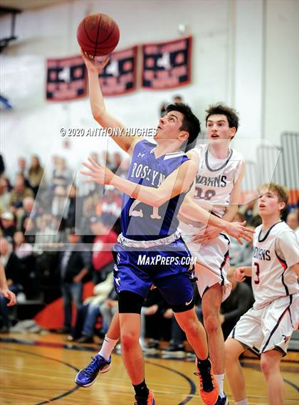 Thumbnail 1 in Roslyn vs Manhasset (Section VIII Class A First Round Playoff) photogallery.
