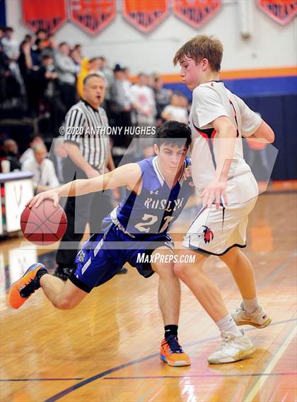 Thumbnail 2 in Roslyn vs Manhasset (Section VIII Class A First Round Playoff) photogallery.