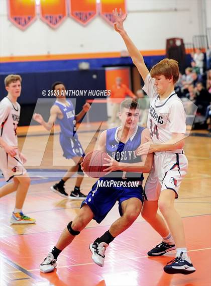 Thumbnail 2 in Roslyn vs Manhasset (Section VIII Class A First Round Playoff) photogallery.