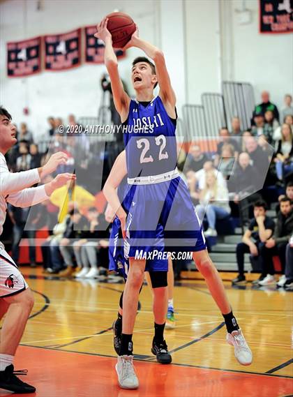 Thumbnail 3 in Roslyn vs Manhasset (Section VIII Class A First Round Playoff) photogallery.