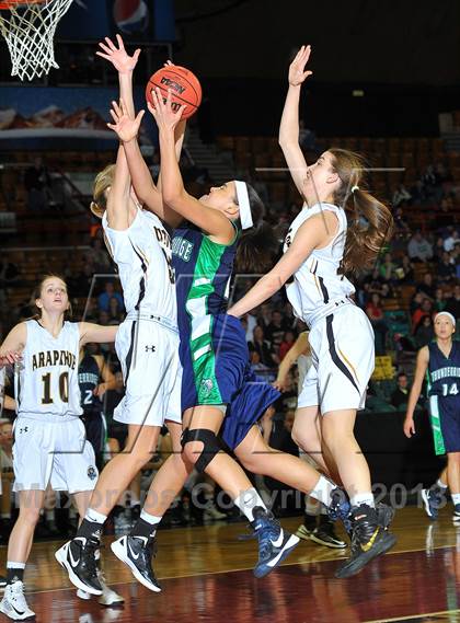 Thumbnail 3 in Arapahoe vs. ThunderRidge (CHSAA 5A Great 8) photogallery.
