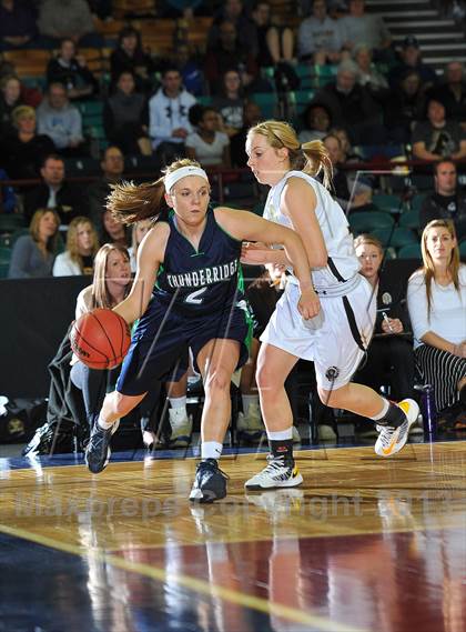 Thumbnail 1 in Arapahoe vs. ThunderRidge (CHSAA 5A Great 8) photogallery.