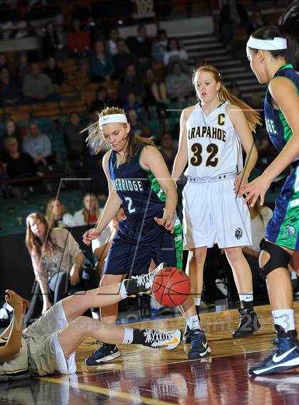 Thumbnail 2 in Arapahoe vs. ThunderRidge (CHSAA 5A Great 8) photogallery.