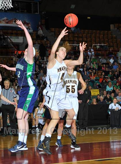 Thumbnail 2 in Arapahoe vs. ThunderRidge (CHSAA 5A Great 8) photogallery.