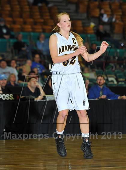 Thumbnail 1 in Arapahoe vs. ThunderRidge (CHSAA 5A Great 8) photogallery.