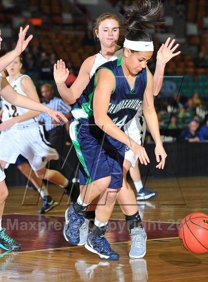Thumbnail 3 in Arapahoe vs. ThunderRidge (CHSAA 5A Great 8) photogallery.
