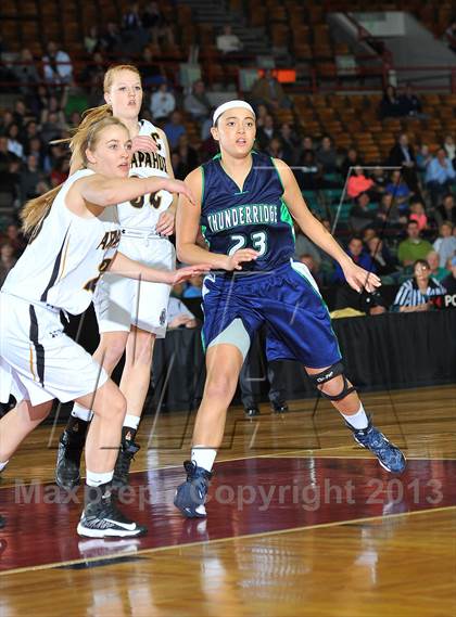 Thumbnail 1 in Arapahoe vs. ThunderRidge (CHSAA 5A Great 8) photogallery.