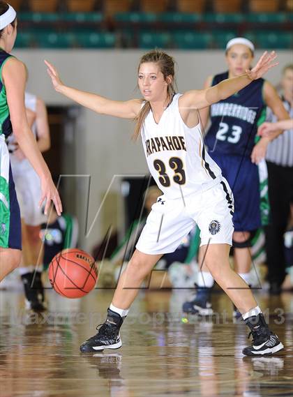 Thumbnail 2 in Arapahoe vs. ThunderRidge (CHSAA 5A Great 8) photogallery.