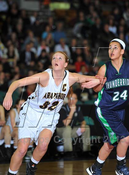 Thumbnail 1 in Arapahoe vs. ThunderRidge (CHSAA 5A Great 8) photogallery.