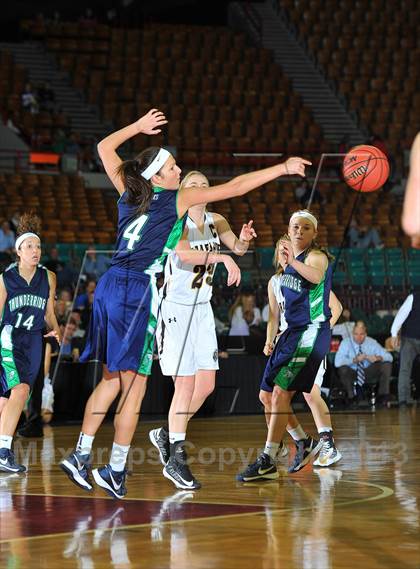 Thumbnail 1 in Arapahoe vs. ThunderRidge (CHSAA 5A Great 8) photogallery.