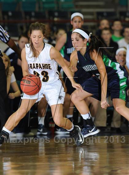 Thumbnail 1 in Arapahoe vs. ThunderRidge (CHSAA 5A Great 8) photogallery.
