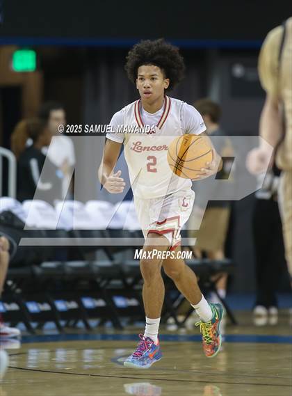 Thumbnail 3 in Orange Lutheran vs. St. Francis  (Mission-Trinity Challenge @ Pauley Pavilion -UCLA) photogallery.