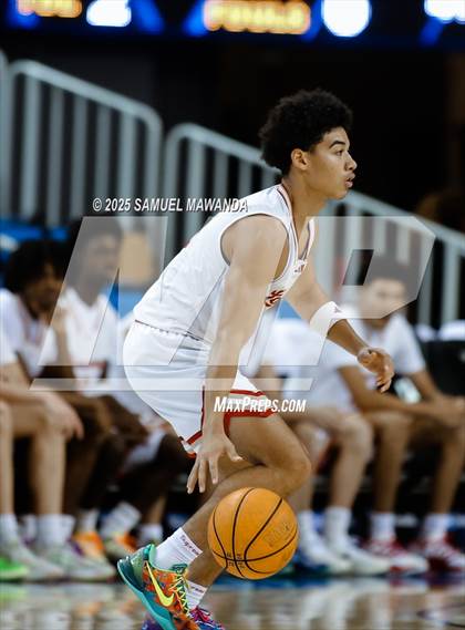 Thumbnail 2 in Orange Lutheran vs. St. Francis  (Mission-Trinity Challenge @ Pauley Pavilion -UCLA) photogallery.