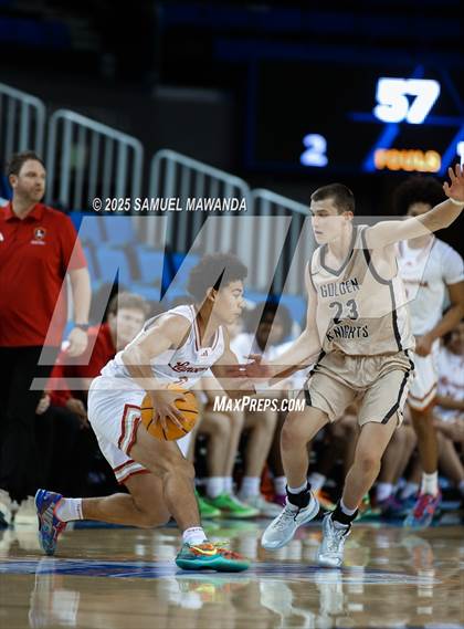 Thumbnail 2 in Orange Lutheran vs. St. Francis  (Mission-Trinity Challenge @ Pauley Pavilion -UCLA) photogallery.