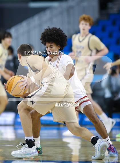 Thumbnail 3 in Orange Lutheran vs. St. Francis  (Mission-Trinity Challenge @ Pauley Pavilion -UCLA) photogallery.