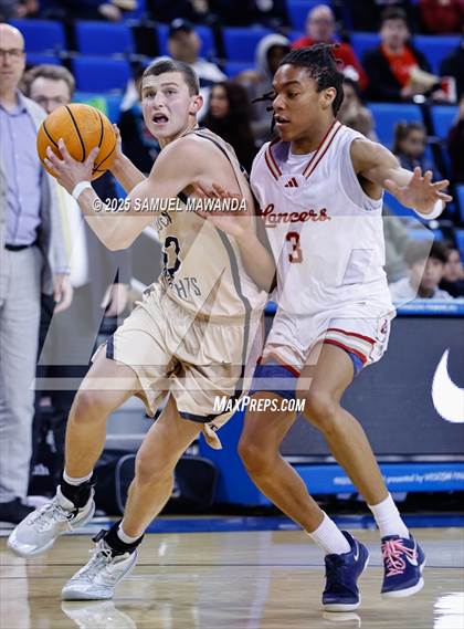 Thumbnail 2 in Orange Lutheran vs. St. Francis  (Mission-Trinity Challenge @ Pauley Pavilion -UCLA) photogallery.