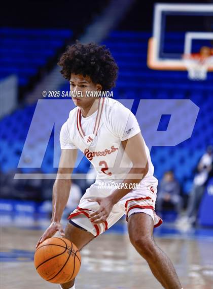 Thumbnail 3 in Orange Lutheran vs. St. Francis  (Mission-Trinity Challenge @ Pauley Pavilion -UCLA) photogallery.