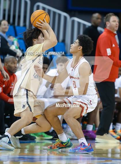 Thumbnail 2 in Orange Lutheran vs. St. Francis  (Mission-Trinity Challenge @ Pauley Pavilion -UCLA) photogallery.