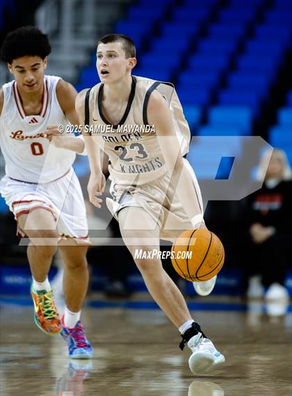 Thumbnail 3 in Orange Lutheran vs. St. Francis  (Mission-Trinity Challenge @ Pauley Pavilion -UCLA) photogallery.