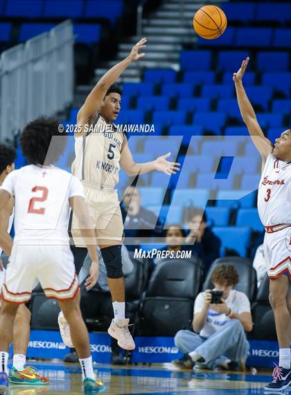 Thumbnail 2 in Orange Lutheran vs. St. Francis  (Mission-Trinity Challenge @ Pauley Pavilion -UCLA) photogallery.