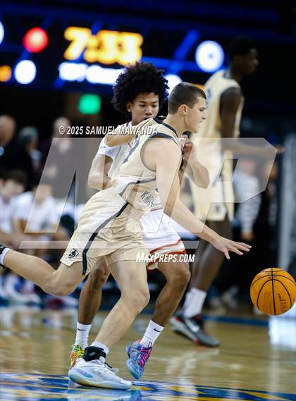 Thumbnail 3 in Orange Lutheran vs. St. Francis  (Mission-Trinity Challenge @ Pauley Pavilion -UCLA) photogallery.