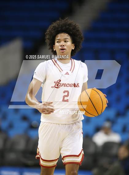 Thumbnail 3 in Orange Lutheran vs. St. Francis  (Mission-Trinity Challenge @ Pauley Pavilion -UCLA) photogallery.