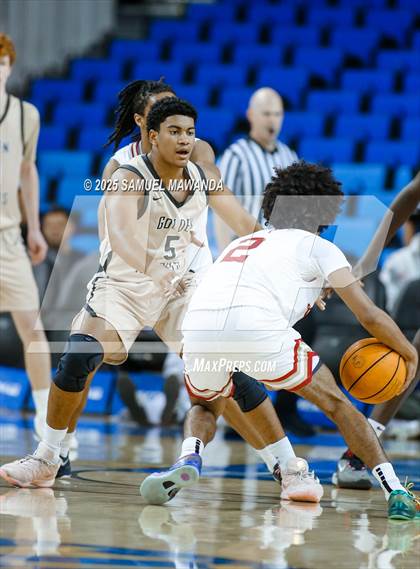 Thumbnail 2 in Orange Lutheran vs. St. Francis  (Mission-Trinity Challenge @ Pauley Pavilion -UCLA) photogallery.