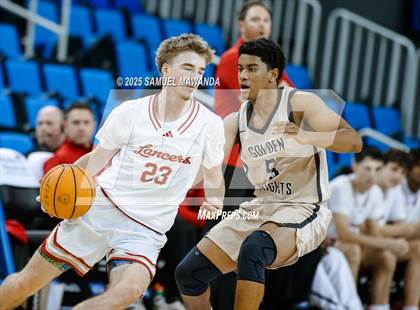 Thumbnail 2 in Orange Lutheran vs. St. Francis  (Mission-Trinity Challenge @ Pauley Pavilion -UCLA) photogallery.